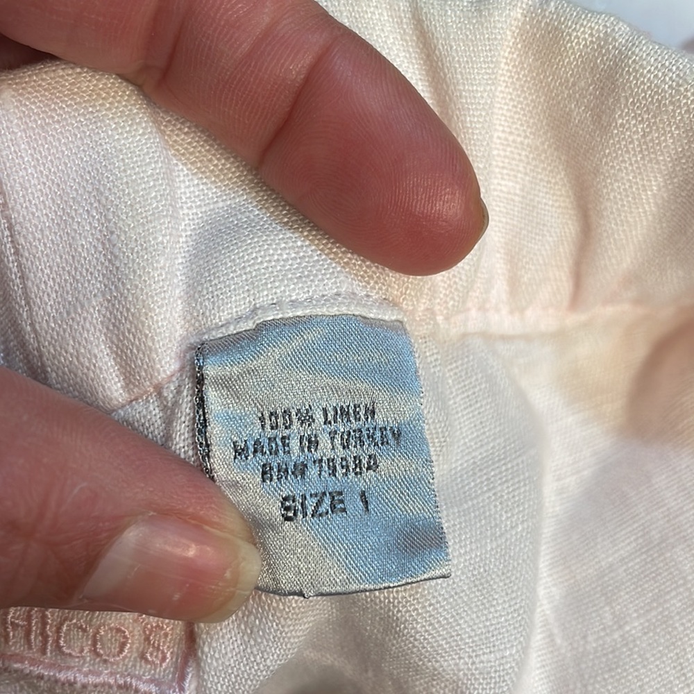 Chicos 💯 % linen pants - Picture 4 of 5